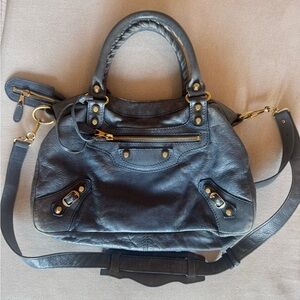 Balenciaga Light Blue Shoulder Bag